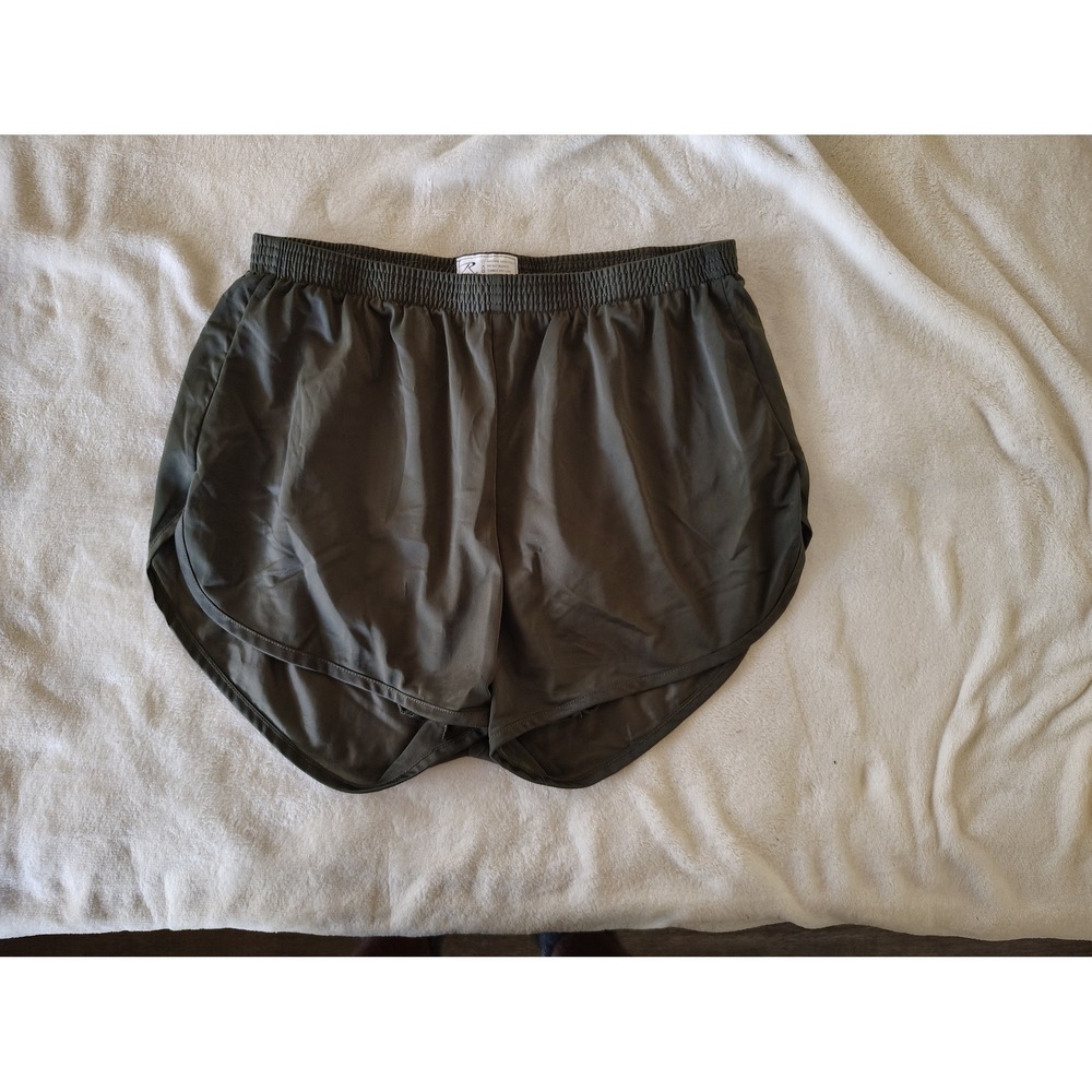 Rothco 70032 Olive Drab Nylon Training PT‎ Running Shorts Womens XL New